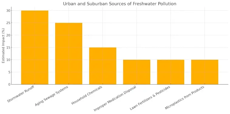 Urban Sources of Freshwater Pollution