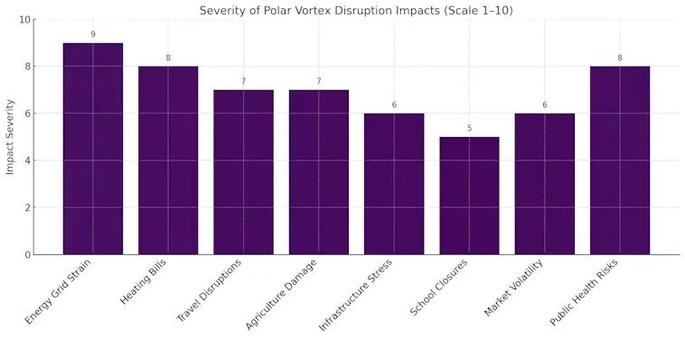 Polar Vortex Disruption Impacts