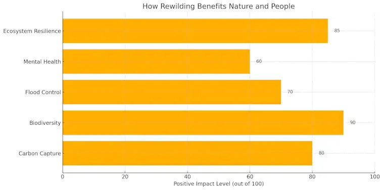 Rewilding Benefits Nature and People