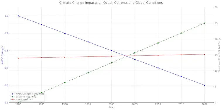 Ocen Currents and Global Conditions