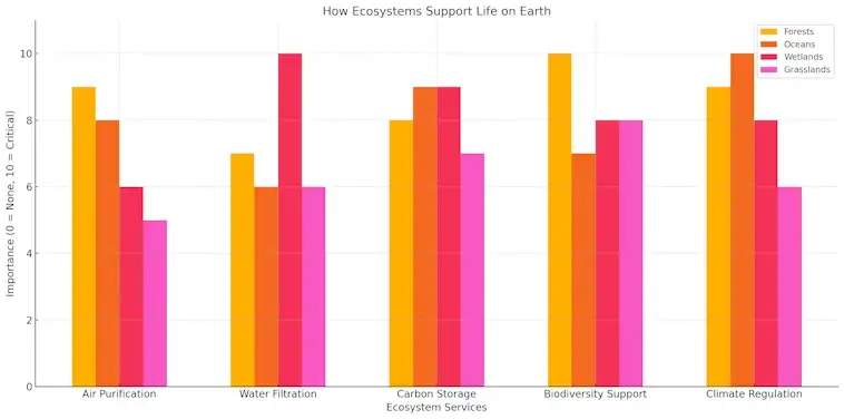 Ecosystems Support Life