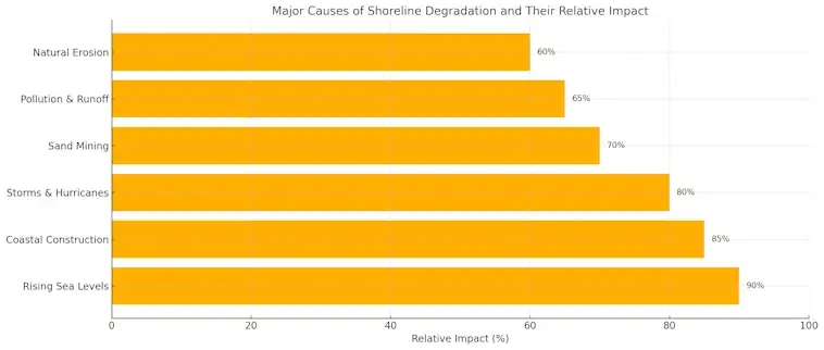 Causes of Shoreline Degredation