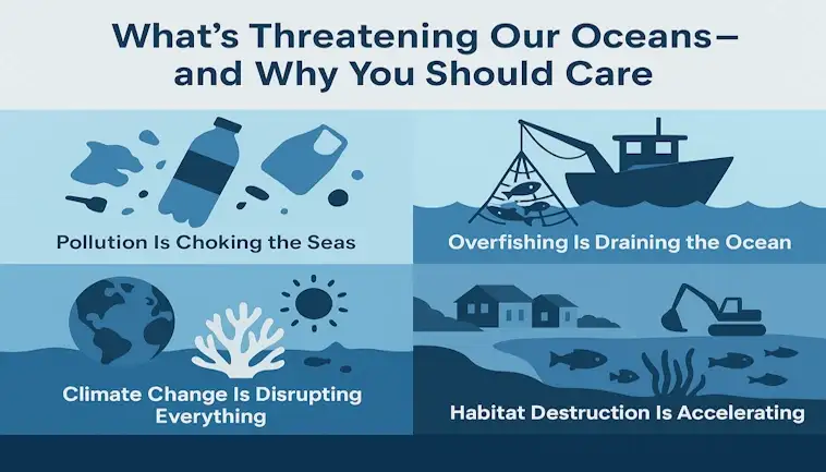 Whats Threatening Our Oceans