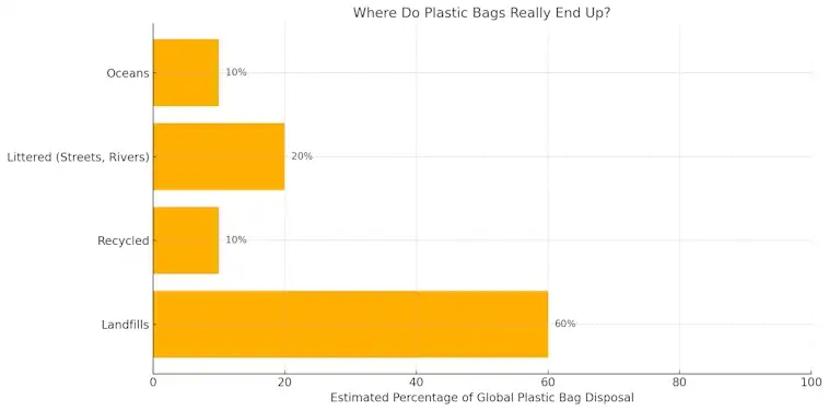 Plastic Bags End Up