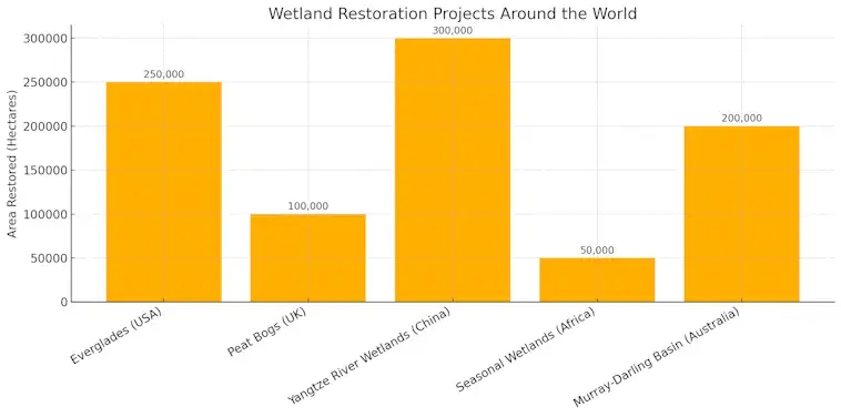 Wetland Restoration Projects Around the World