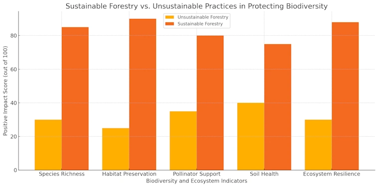 Sustainable Forestry vs Unsustainable Practices
