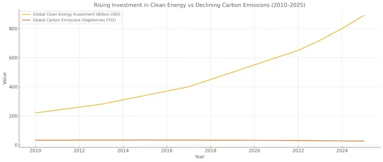 Rising Investment in Clean Energy