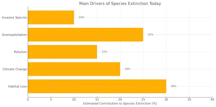 Main Drivers of Species Extinction Today