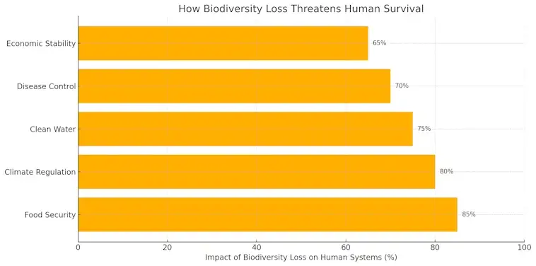 How Biodiversity Loss Threatens Human Survival
