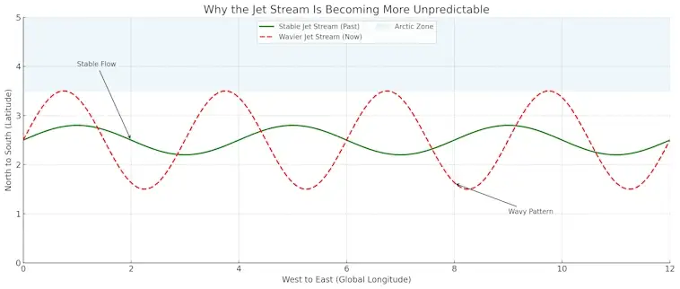 Why the Jet Stream Is Becoming More Unpredictable