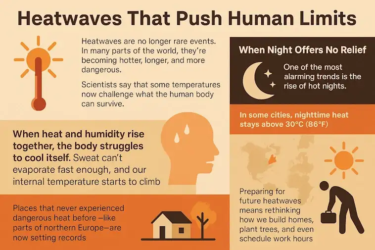 Heatwaves That Push Human Limits