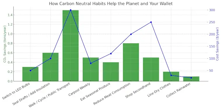 How Carbon Neutral Habits Help the Planet and Your Wallet