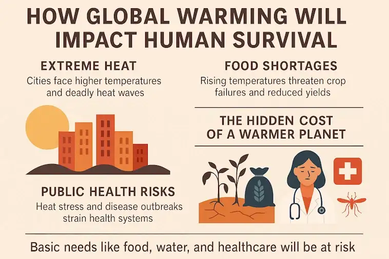 How Global Warming Will Impact Human Survival