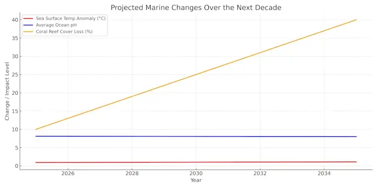 Acidification and Projected Marine Changes
