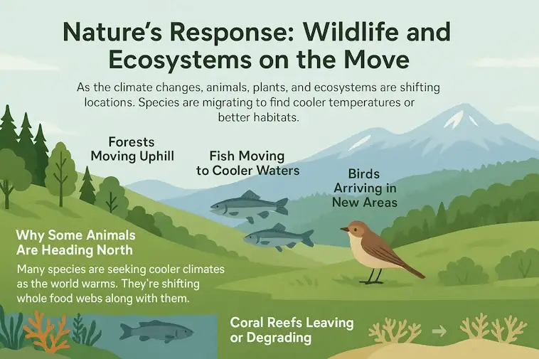 Natures Response Wildlife and Ecosystems on the Move