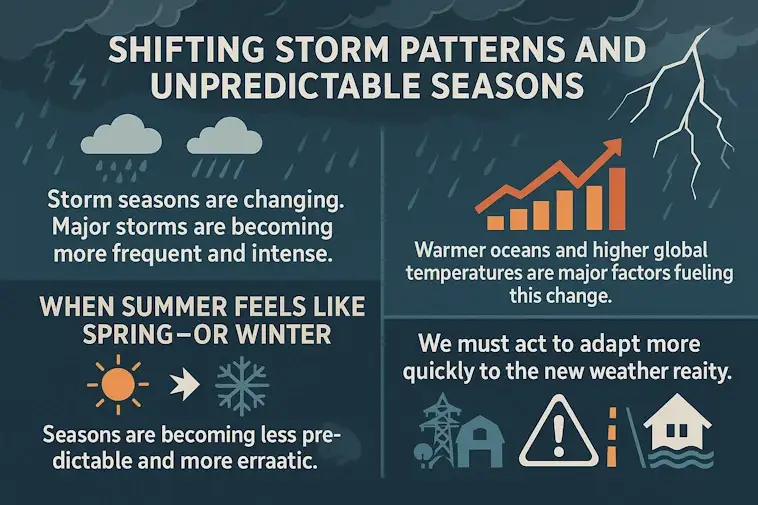 Shifting Storm Patterns