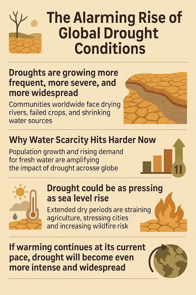 The Alarming Rise of Global Drought Conditions