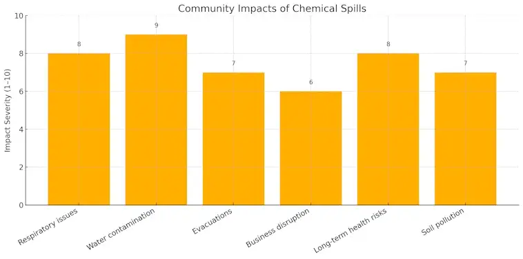 Community Impacts of Chemical Spills