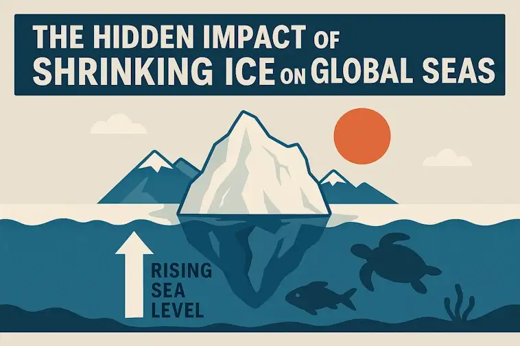 The Hidden Impact of Shrinking Ice on Global Seas
