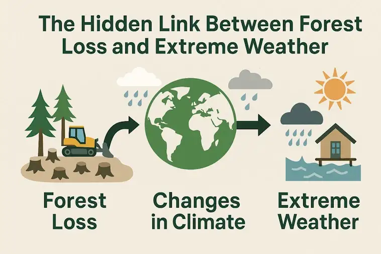 The Hidden Link Between Forest Loss and Extreme Weather