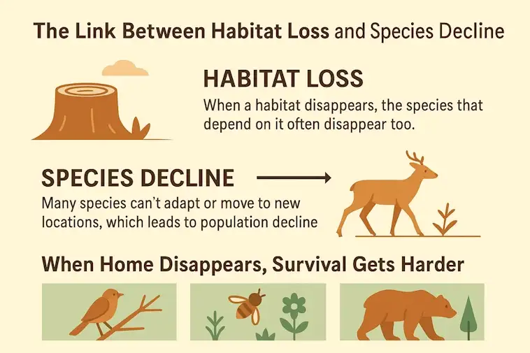 Ecosystem Disruption, Habitat Loss and Species Decline