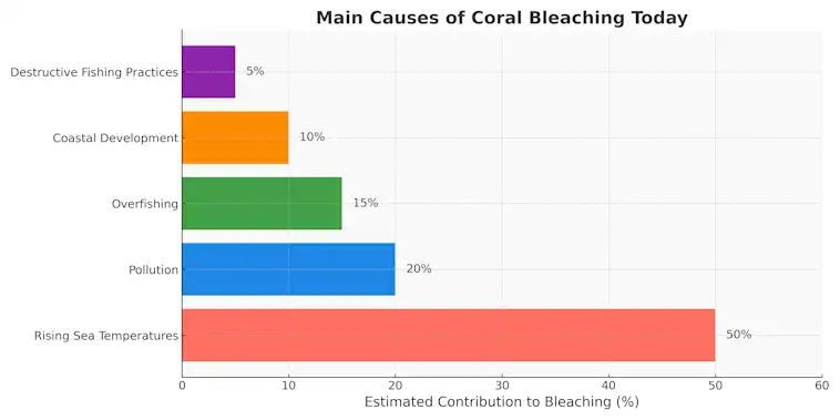 Main Causes of Coral Bleaching Today