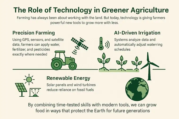 The Role of Technology in Greener Agriculture