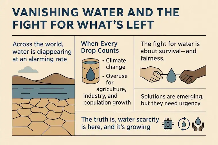 Vanishing Water