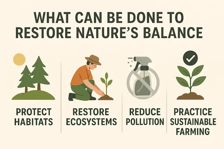 What Can Be Done to Restore Natures Balance