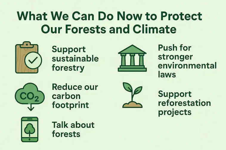 What We Can do Now to Protect Our Forests and Climate