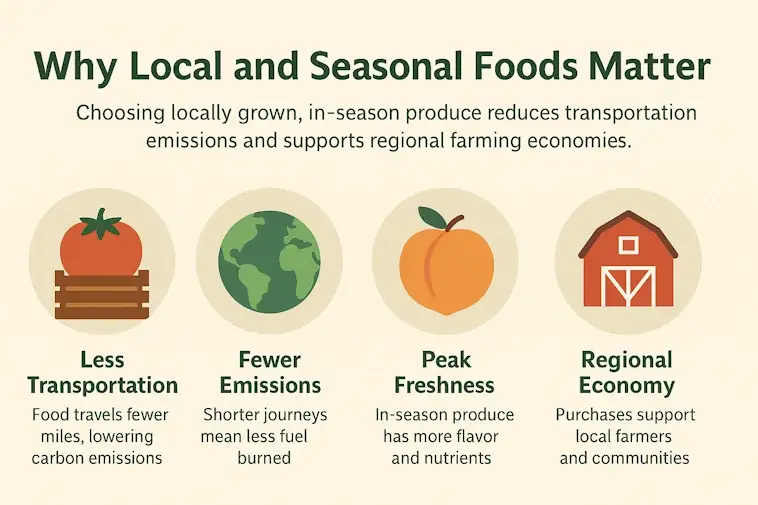 Why Local and Seasonal Foods Mattter