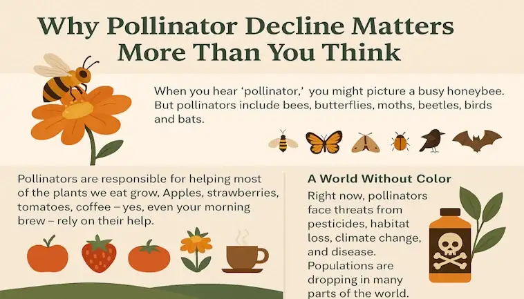 Why Pollinator Decline Matters More Than You Think