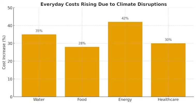 Costs Rising Due to Climate Disruptions