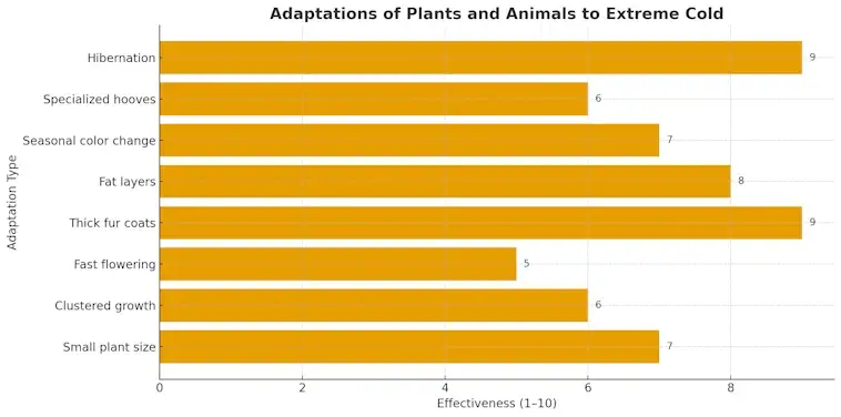 Tundra Soil and Adaptation of Plants and Animals
