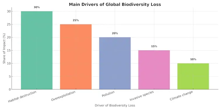 Main Drivers of Global Biodiversity Loss