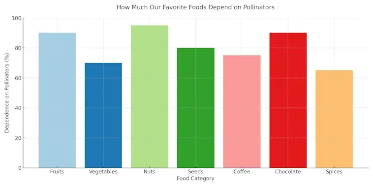 How Much Our Favourite Foods Depend on Pollinators