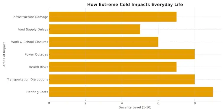 How Extreme Cold Impacts Everyday Life