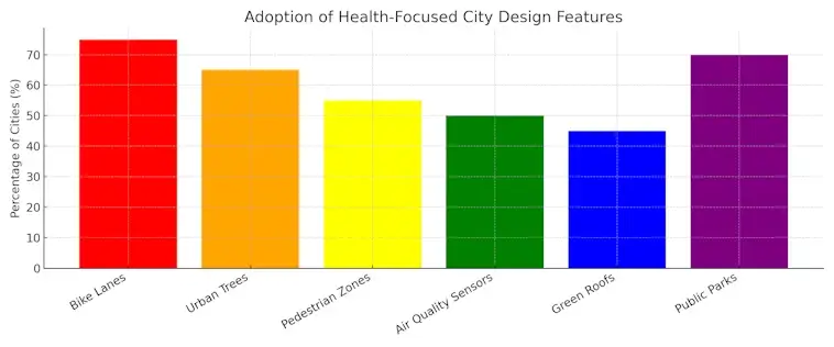 The Adoption of Health-Focused City Design Features