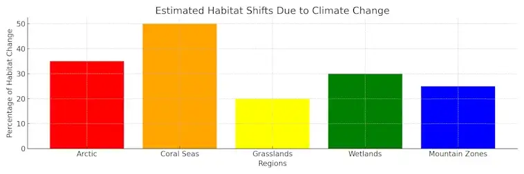 Habitat Shifts Due to Climate Change