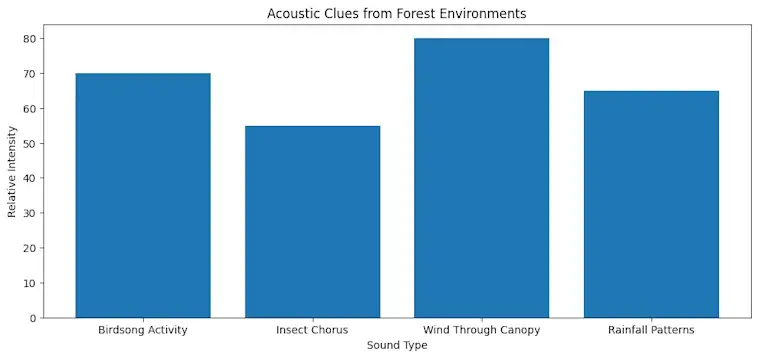 The Acoustic Clues from Forest Environments