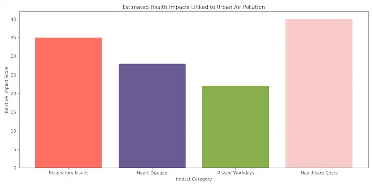 The Health Impacts Linked to Urban Air Pollution
