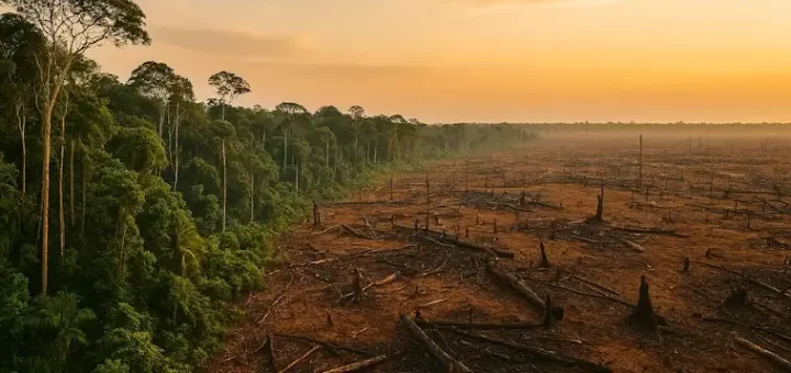 The Amazon Rainforest Destruction