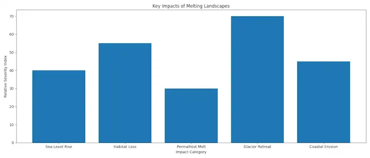 The Key Impacts of Melting Landscapes