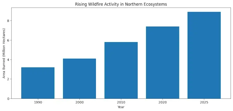 The Rising Wildfire Activity in Northern Ecosystems