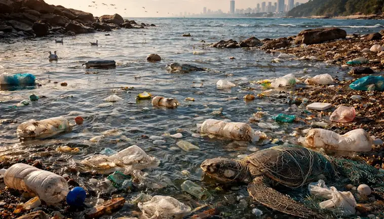Has Floating Trash Reduced Marine Life