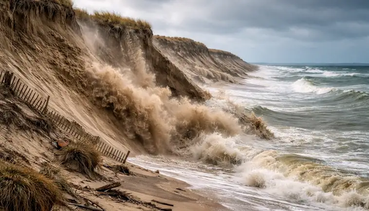 Sensational Dune Collapse