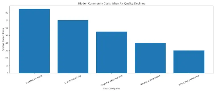 The Hidden Community Costs When Air Quality Declines