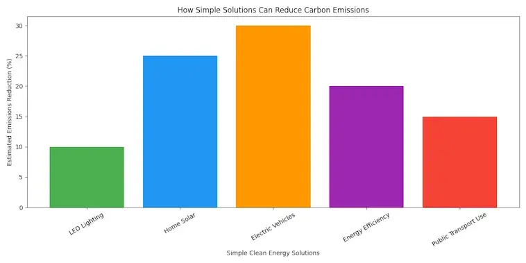 The Simple Solutions to Reduce Carbon Emissions