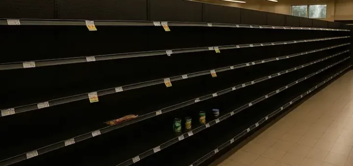 Food Shortage Shows How Life Can Shift
