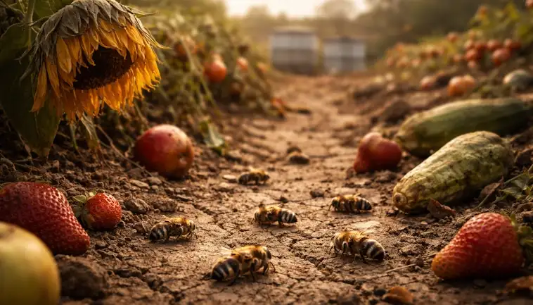 Bee Decline Makes Harvests Plummet